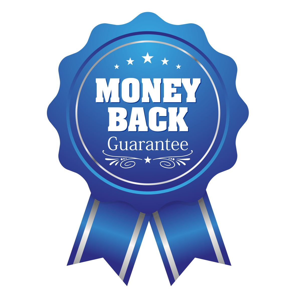 100% mony back guarantee